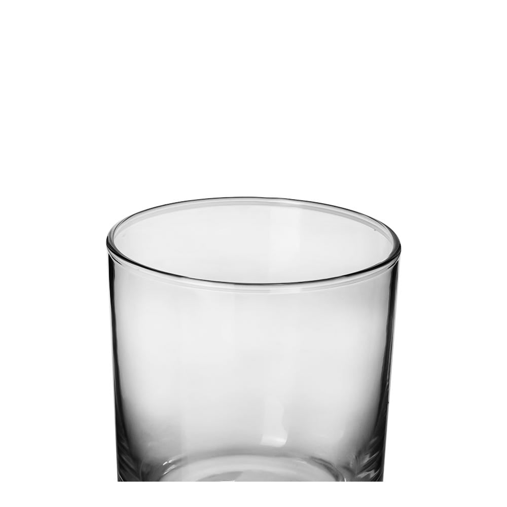 Vaso de vidrio Glasgow 320 ml Glassia – acercamiento del borde