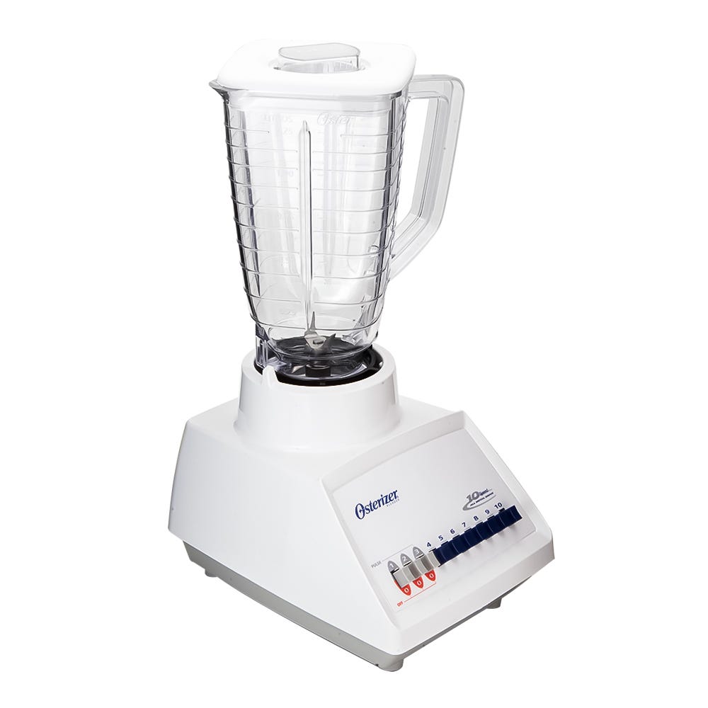 Licuadora Slant 10 velocidades plástico blanca BLST4108-013 Oster