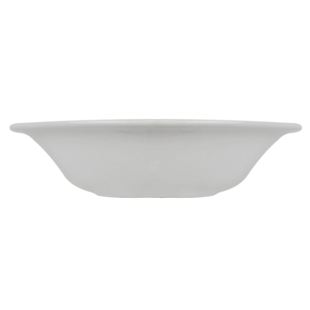 Plato hondo 500 ml Perla Blanco Corona