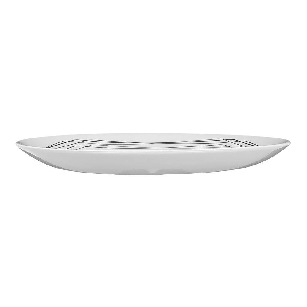 Plato trinche de cerámica de 26.3 cm deka PL133B582612LC Corona