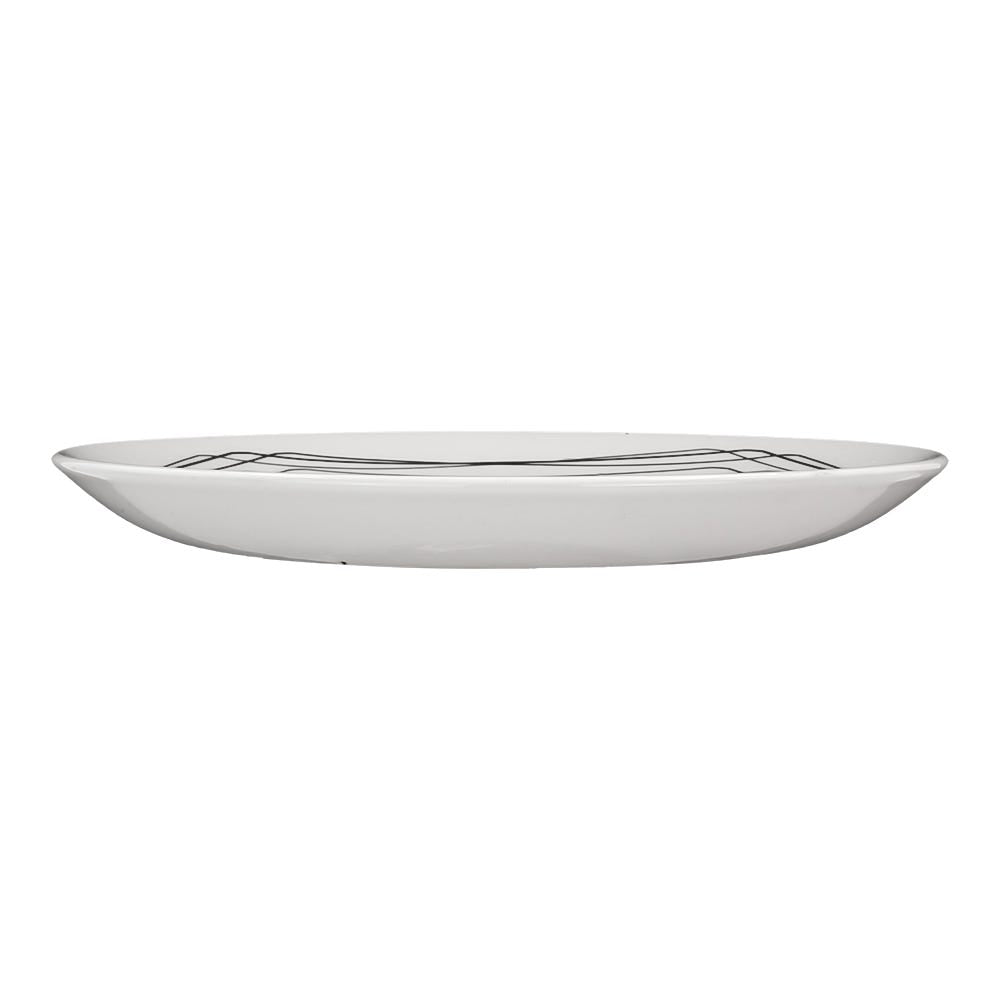 Plato postre de cerámica de 20.7 cm deka PL33B582012LC Corona
