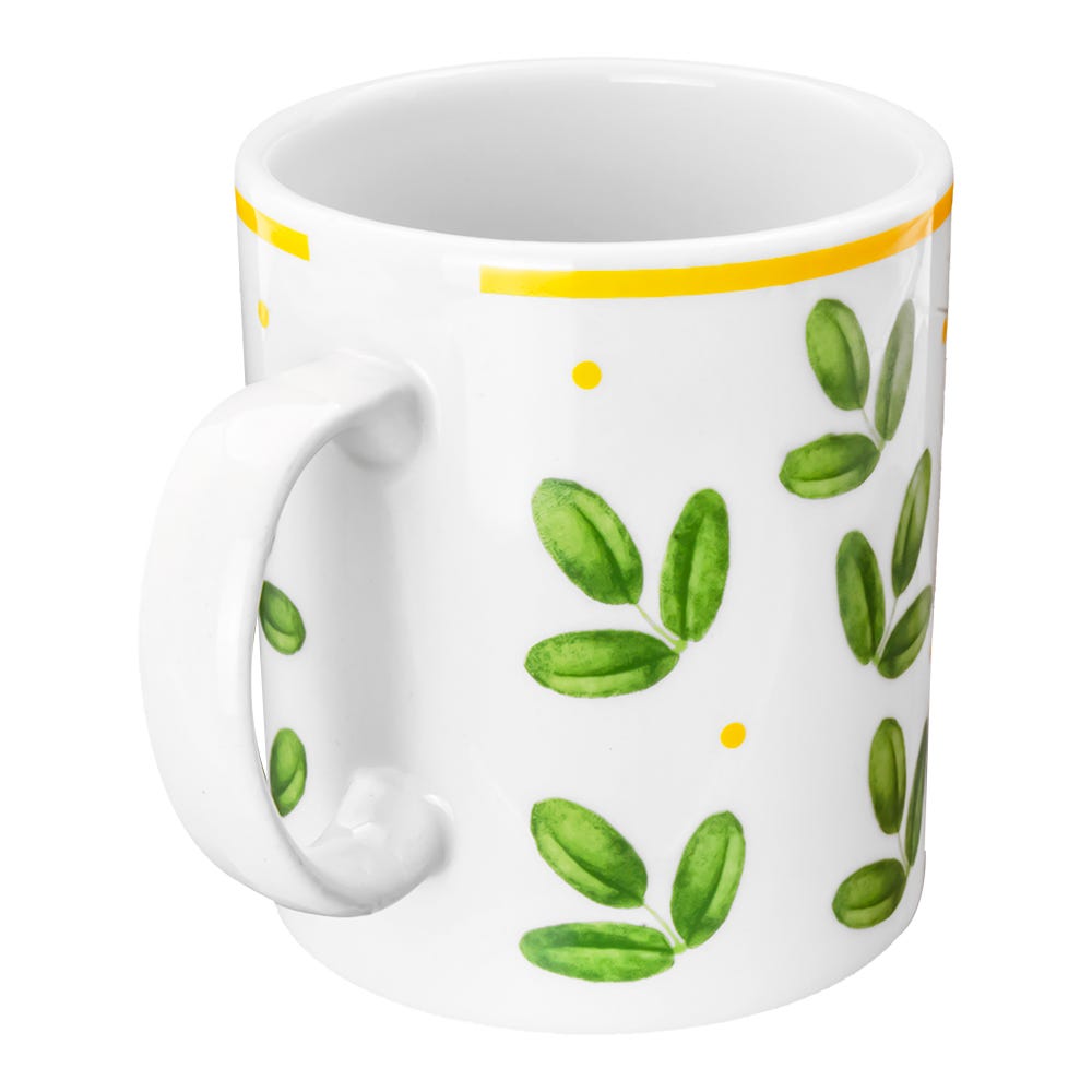 Taza de café de cerámica 300 ml Cassia Botones Corona