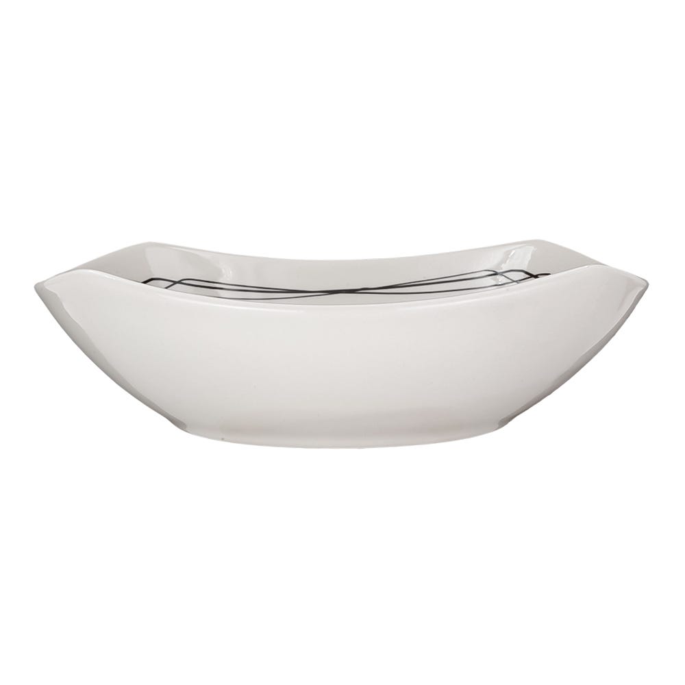Vajilla de cerámica decorada 9 piezas DEKA VL133B03010 Corona