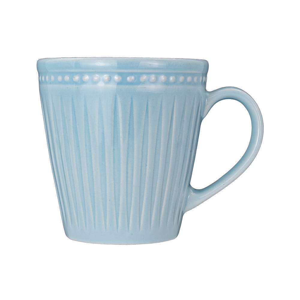 Taza mug de cerámica 270 ml con relieve PL1964556118A Corona