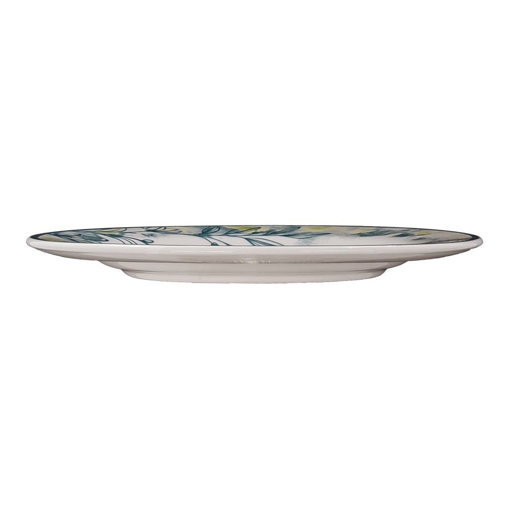 Vajilla de cerámica decorada Cala 12 piezas VL156G040112 Corona