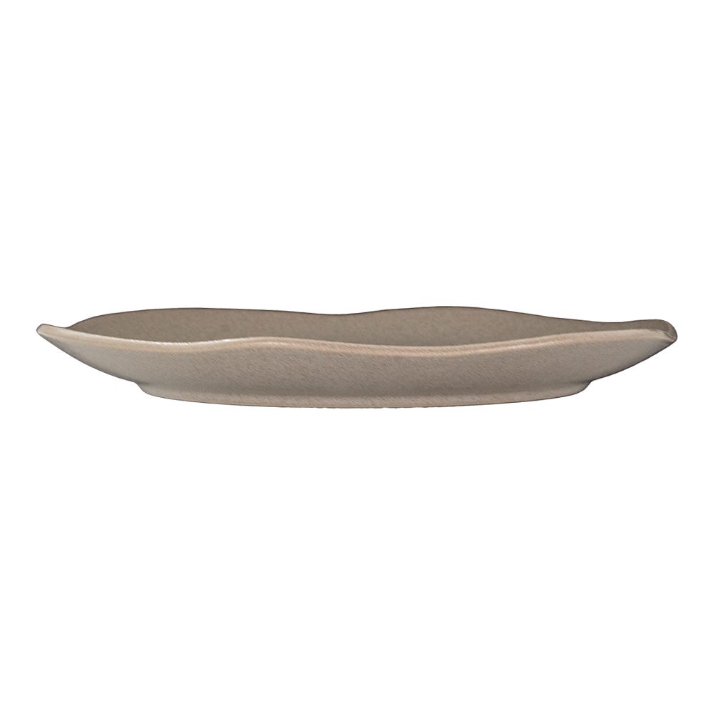 Plato pando de cerámica 26.2 cm concreto reactivo PL1810122612 Corona