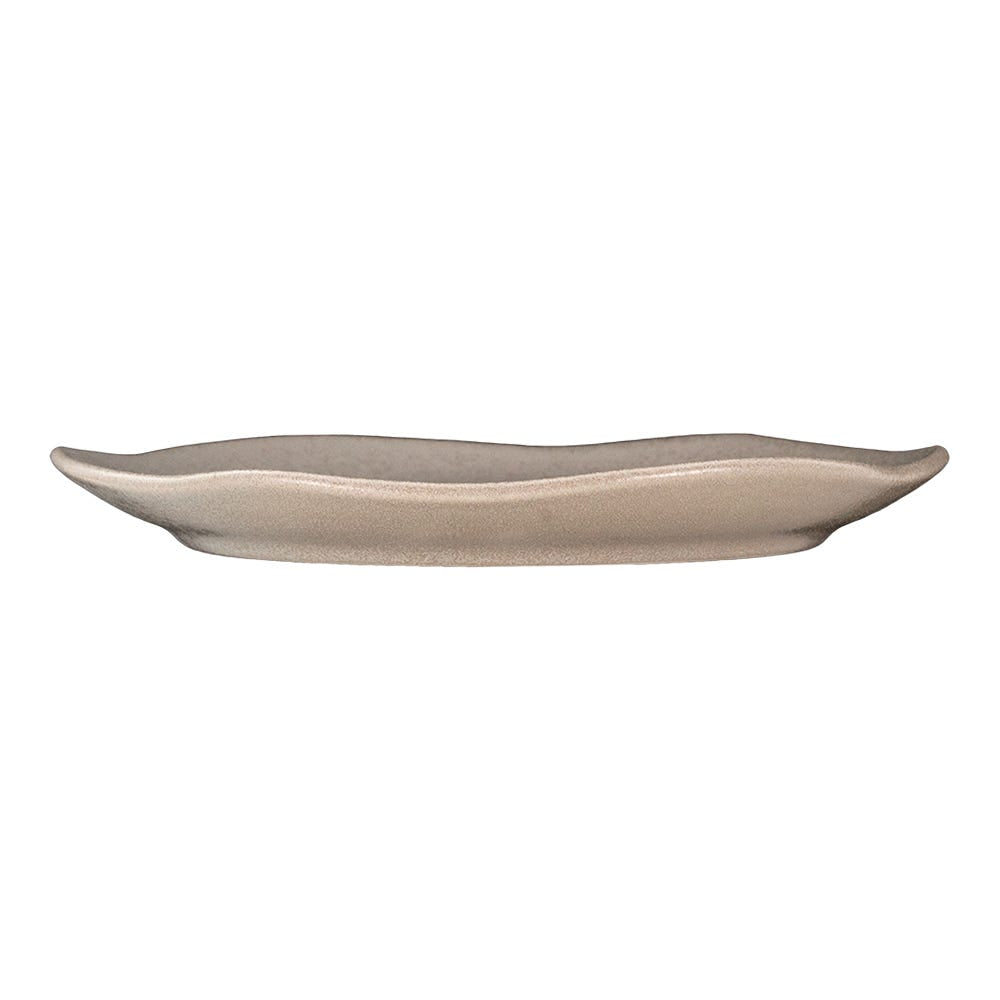 Plato postre cerámica 19 cm concreto reactivo PL1810121812 Corona