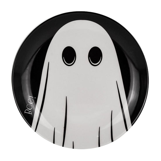 Plato postre de cerámica 20.1 cm Halloween Corona