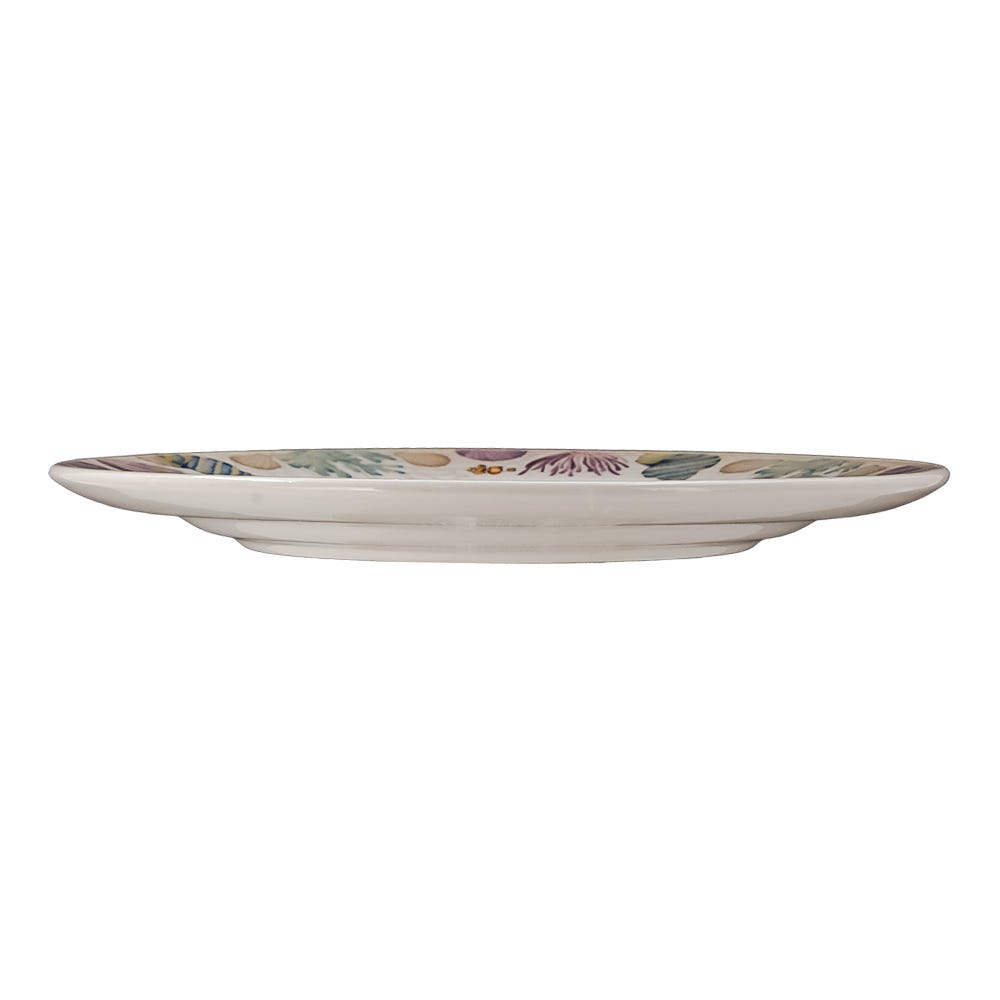 Vajilla de cerámica decorada 16 piezas Bahari VL164J040 Corona