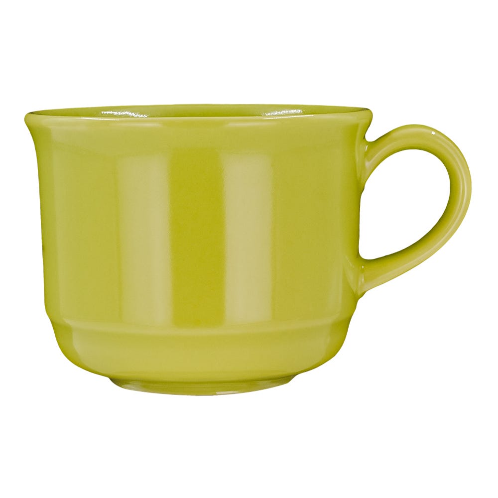 Vajilla de cerámica decorada 16 piezas Jaspe verde VL173E040116 Corona
