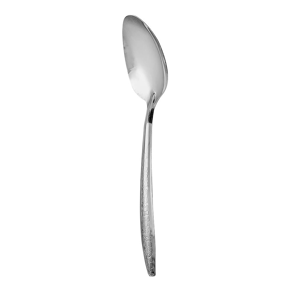 Juego de cucharas de mesa de acero inoxidable decorada 12 piezas G0822 Dekora