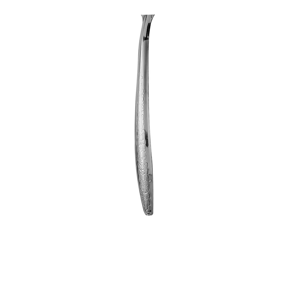 Juego de cucharas de mesa de acero inoxidable decorada 12 piezas G0822 Dekora