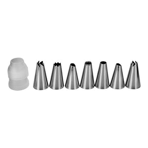 Juego de 8 duyas acero inoxidable U2195 Dekora