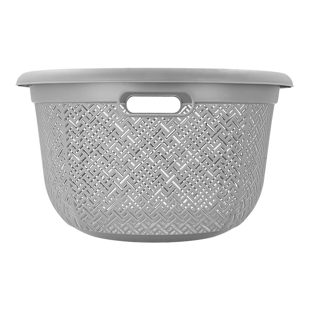 Cesta para ropa de polipropileno redonda 8160 Italhome