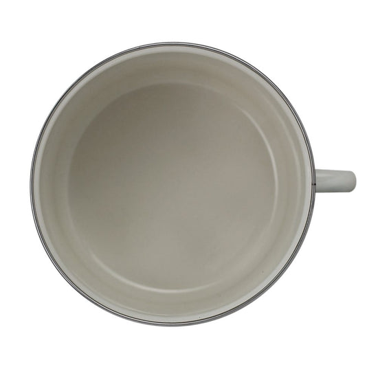 Pocillo peltre con arillo de acero inoxidable 16 cm – vista 3