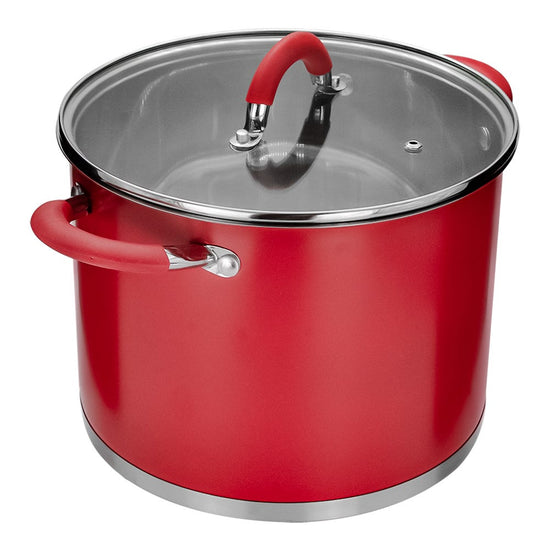 Olla alta acero inoxidable con tapa 7 L AS26 Qualité – vista 3