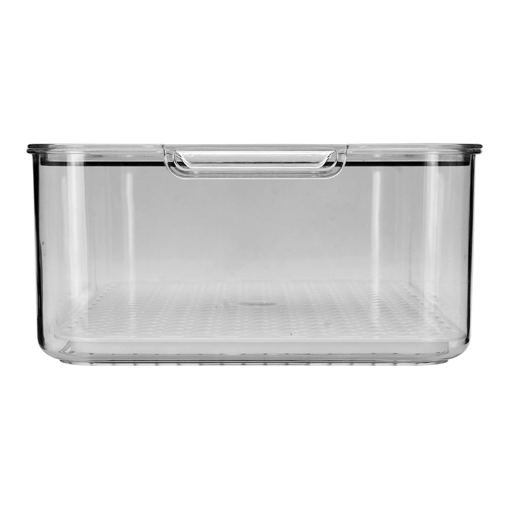 Contenedor para refrigerador de plástico con tapa AA8801M Home Addict