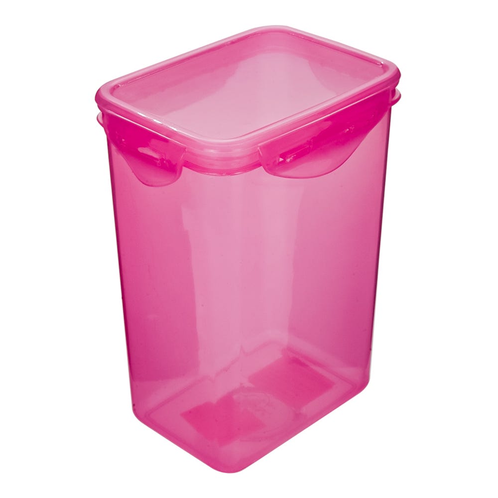 Contenedor hermético de plástico rectangular 1.5 litros 007027 Kitchen Pro