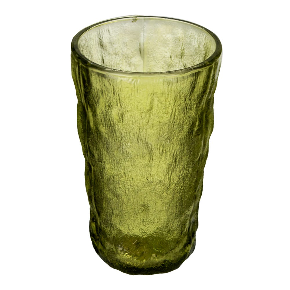 Vaso de vidrio con relieve 340 ml ATH-765 Home Sweet Home