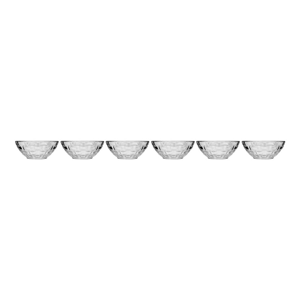 Juego de tazones de vidrio 325 ml 6 piezas BS554/6-1GP PICNIC Kim Glass