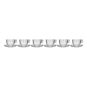 Juego para café expreso de vidrio de 12 piezas CS421/12-2GB CLEVELAND Kim Glass