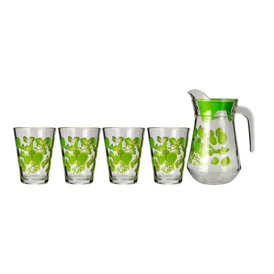 Juego de agua de vidrio 5 piezas PCLS1219/SP5-2GB.052 MINNESOTA Kim Glass