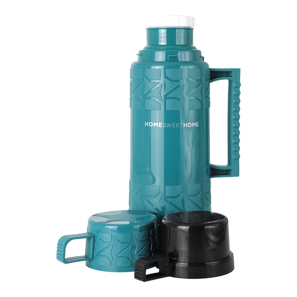 Thermo de plástico con fondo de cristal 1 L TR100 Home Sweet Home