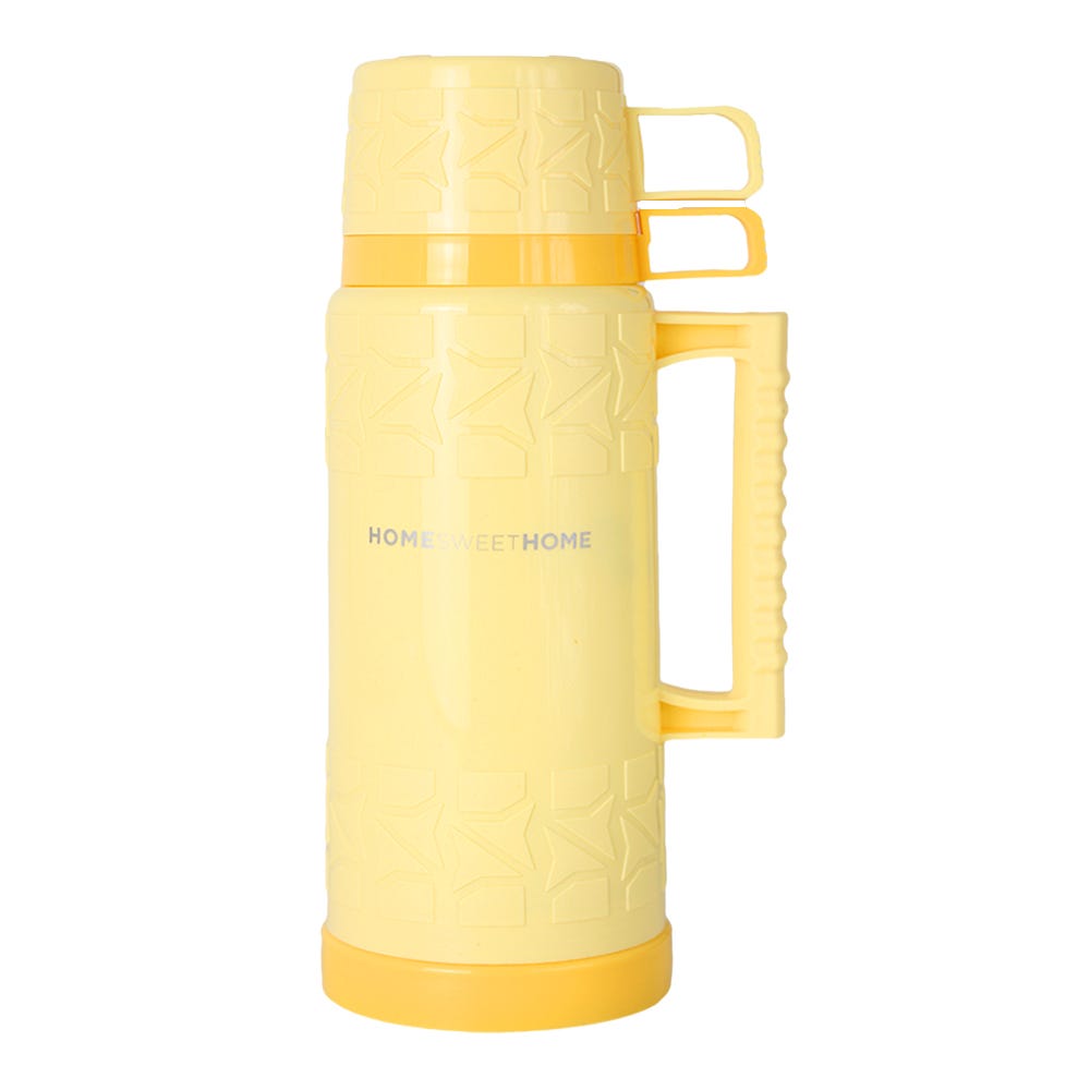 Thermo de plástico con fondo de cristal 1 L TR100 Home Sweet Home