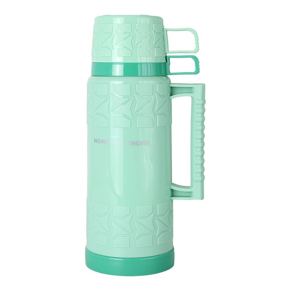 Thermo de plástico con fondo de cristal 1 L TR100 Home Sweet Home