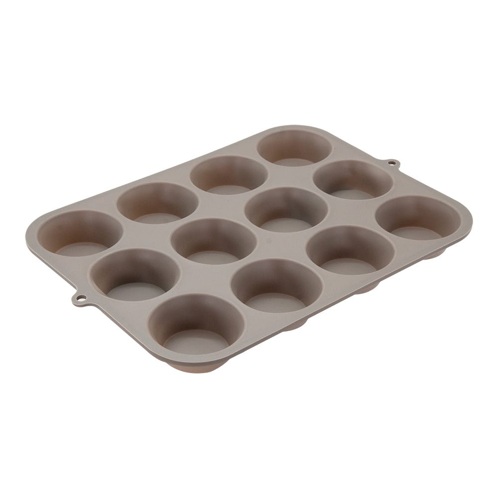 Molde de silicón para 12 panques 75 ml silicón ATS1042 Qualité