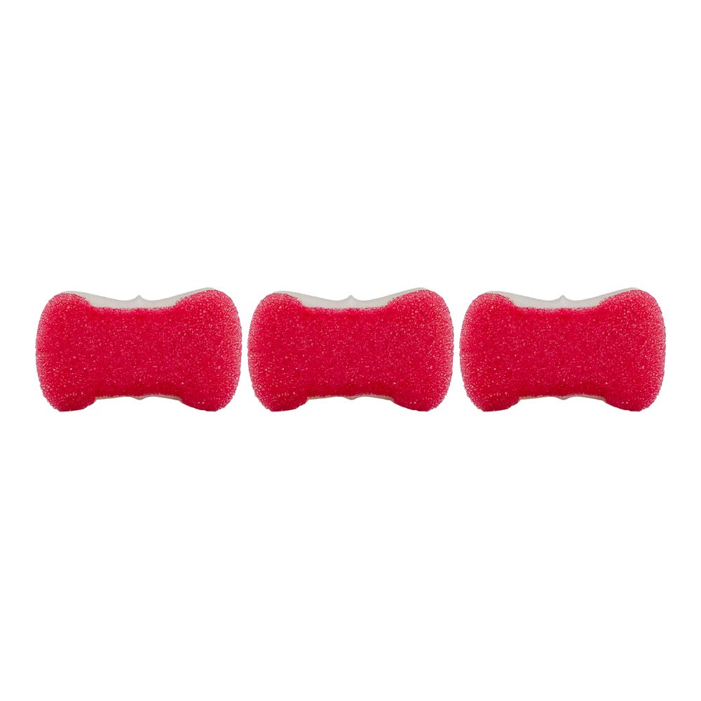 Juego de 3 esponjas para limpieza 12 cm AB Home Sweet Home
