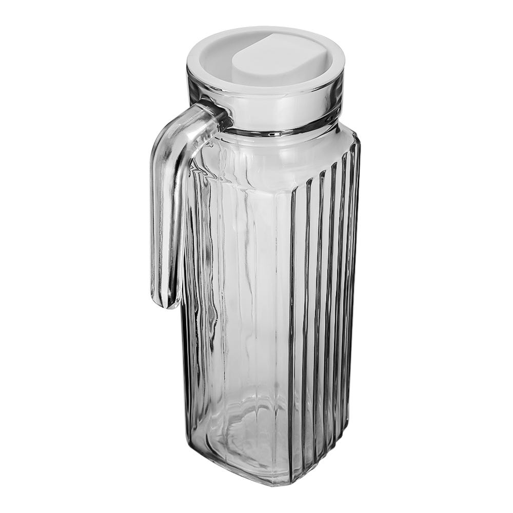 Jarra de vidrio con tapa 1.080 L ATAG07 Home Sweet Home