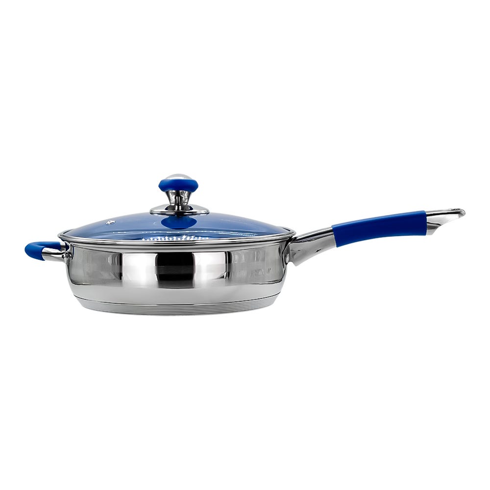 Batería de cocina de acero inoxidable 12 piezas acabado espejo ATA0227 Qualité