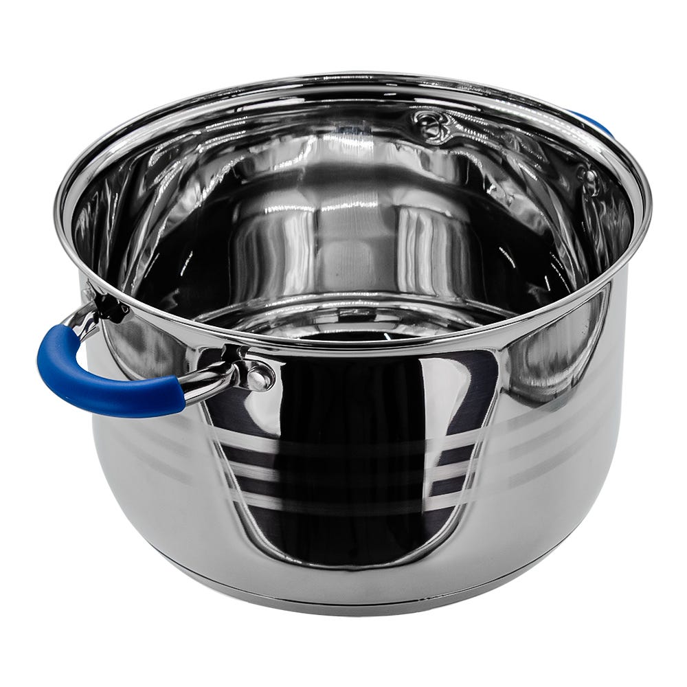 Batería de cocina de acero inoxidable 12 piezas acabado espejo ATA0227 Qualité