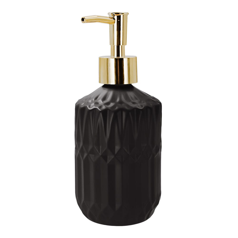 Dosificador de jabón líquido de vidrio 330 ml varios decorados ATALB002 Home Addict