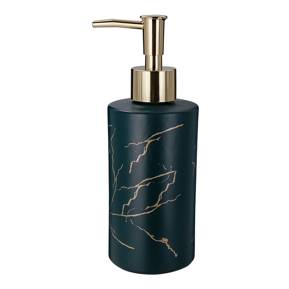 Dosificador de jabón líquido de vidrio 320 ml varios decorados ATALB005 Home Addict