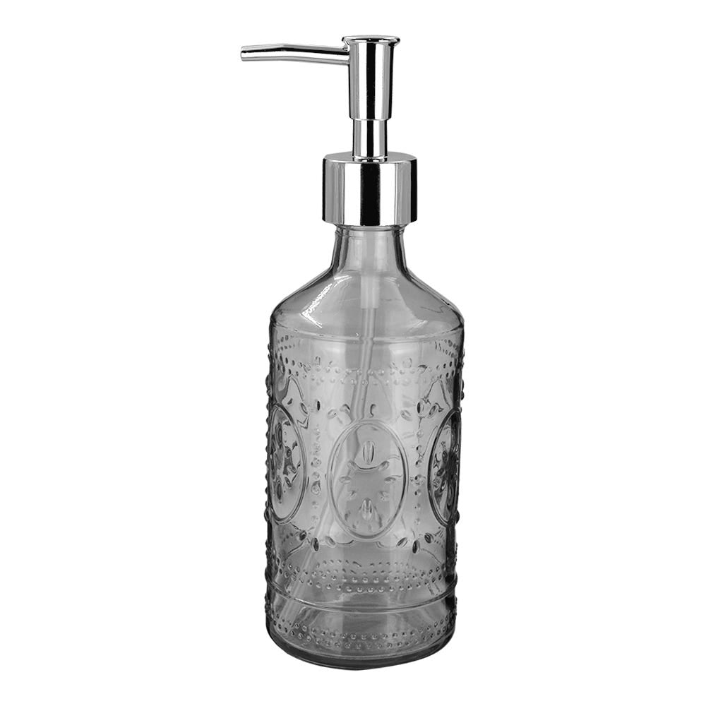 Dosificador de jabón líquido de vidrio 380 ml varios decorados ATALB015 Home Addict