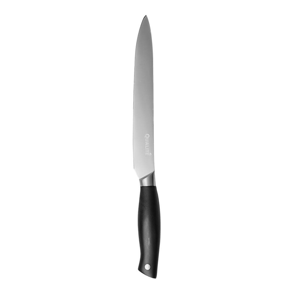 Cuchillo rebanador de acero inoxidable y ABS 33.8 cm LB-1339 Qualité