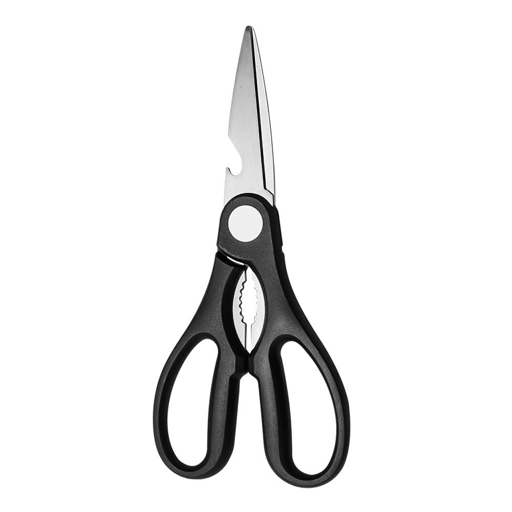 Juego de cuchillos y tijeras con revestimiento antiadherente negro LB-1237 Qualité