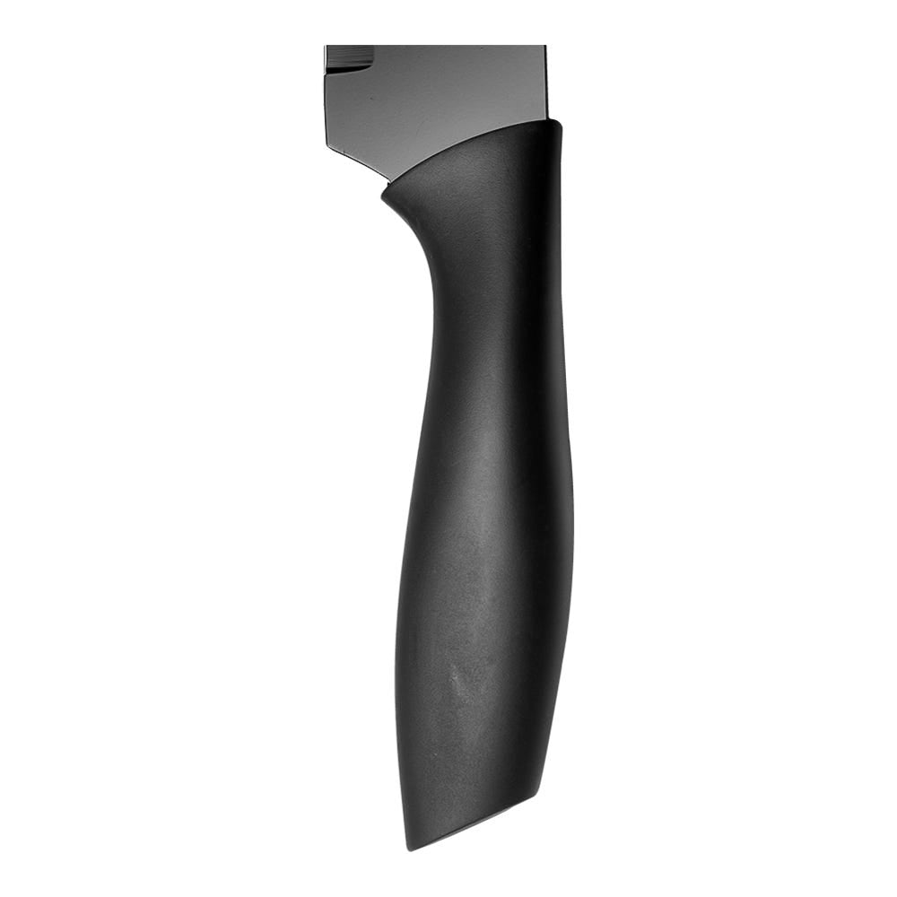 Juego de cuchillos y tijeras con revestimiento antiadherente negro LB-1237 Qualité