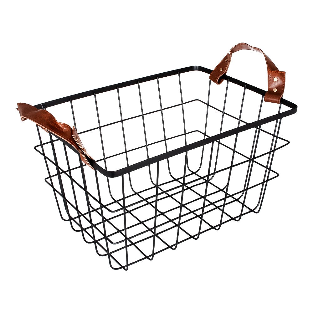 Canasta organizadora 20.5 x 52 x 28 cm acero galvanizado 22185 Qualité
