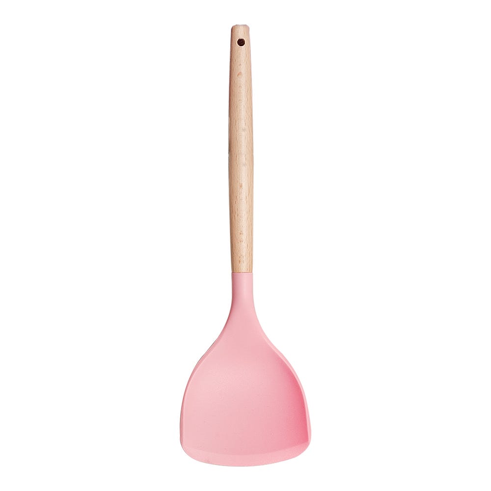 Volteador de madera y punta de silicón varios colores ATU03A Home Sweet Home