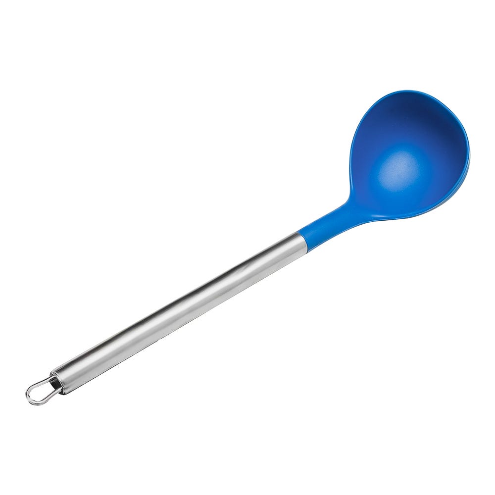 Cucharón de acero y punta de silicón varios colores ATU05E Home Sweet Home
