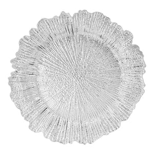 Plato base de plástico plata AP01 Home Sweet Home