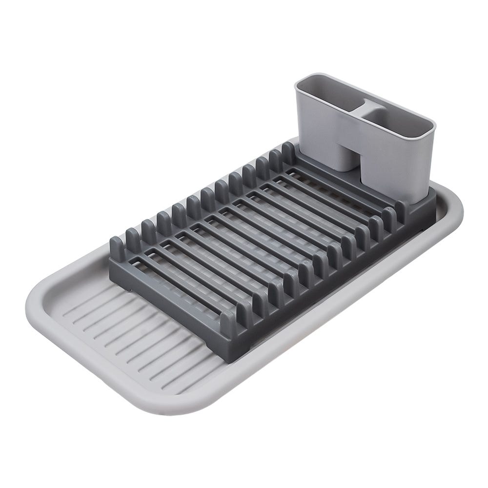 Escurridor con base y porta cubiertos de plástico ATDS5800 Home Sweet Home