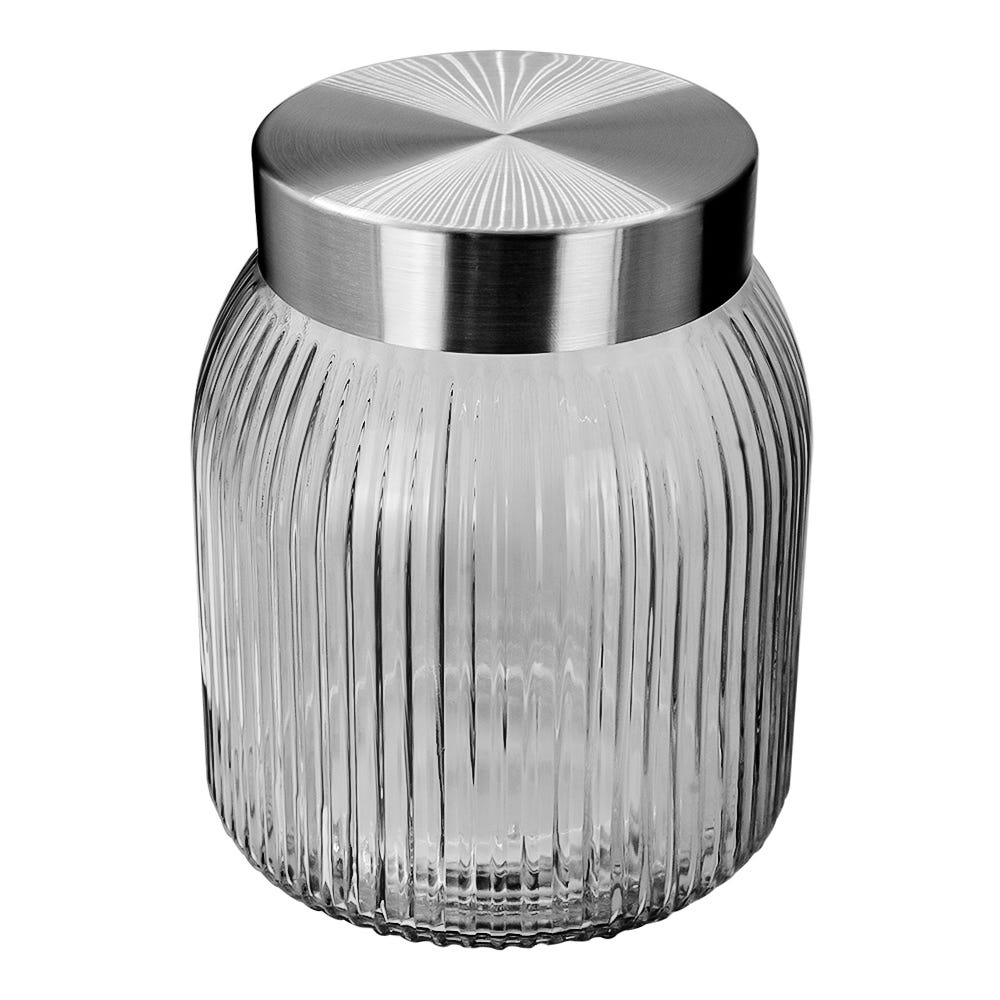 Frasco de vidrio con tapa metálica 1.400 litros S02-0592-16-AI Home Sweet Home