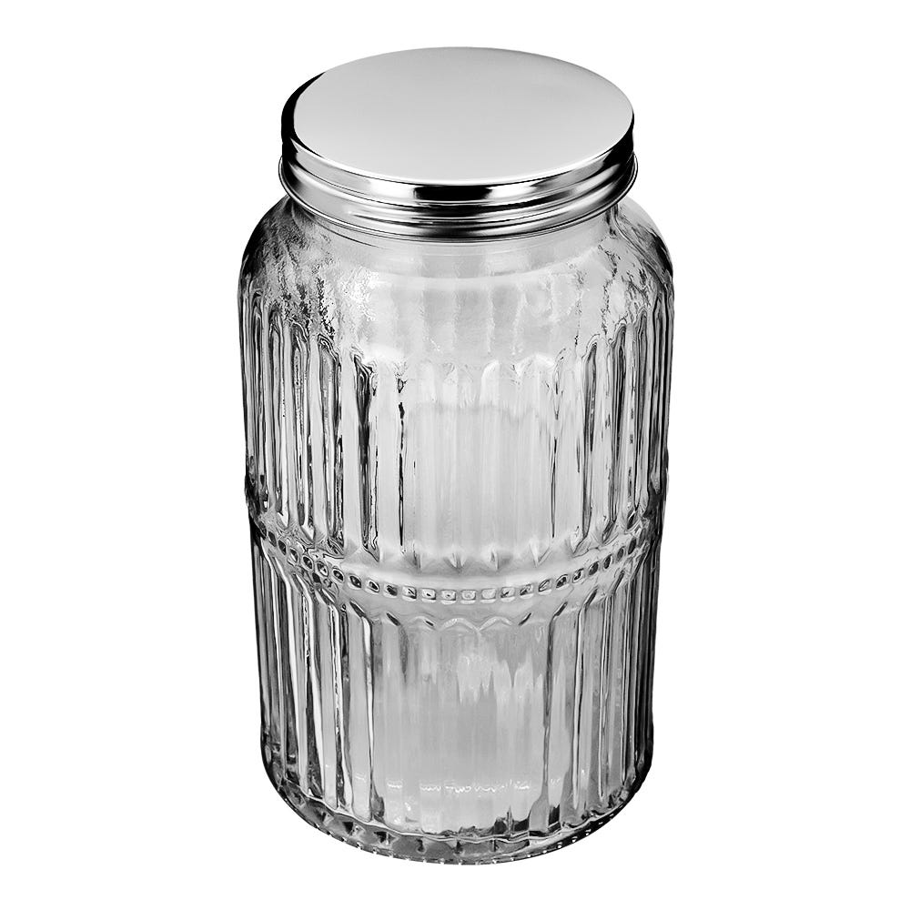 Frasco de vidrio con tapa metálica 1.300 litros S02-0593-19-AE Home Sweet Home