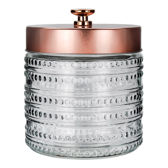 Frasco de vidrio con tapa de madera 820 ml S02-1089DE-12-AE Home Sweet Home