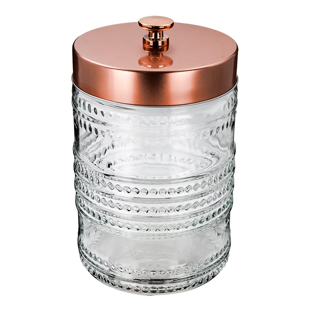 Frasco de vidrio con tapa 1.2 litros S02-1089DE-17-AE Home Sweet Home