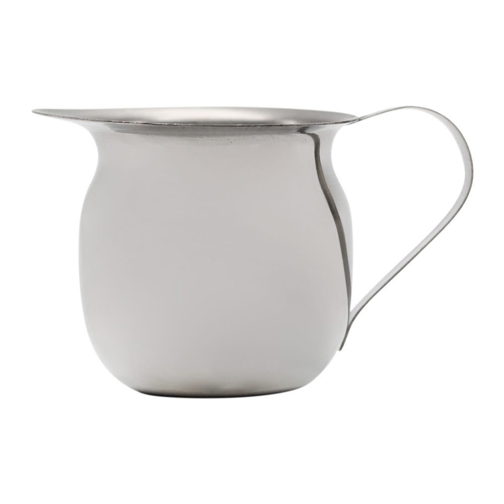 Cremera en forma de campana de acero inoxidable 16 oz